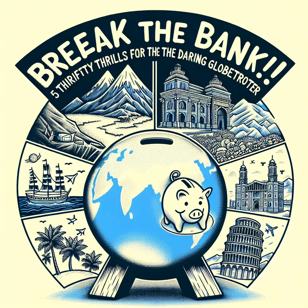 Break the Bank Not! 5 Thrifty Thrills for the Daring Globetrotter