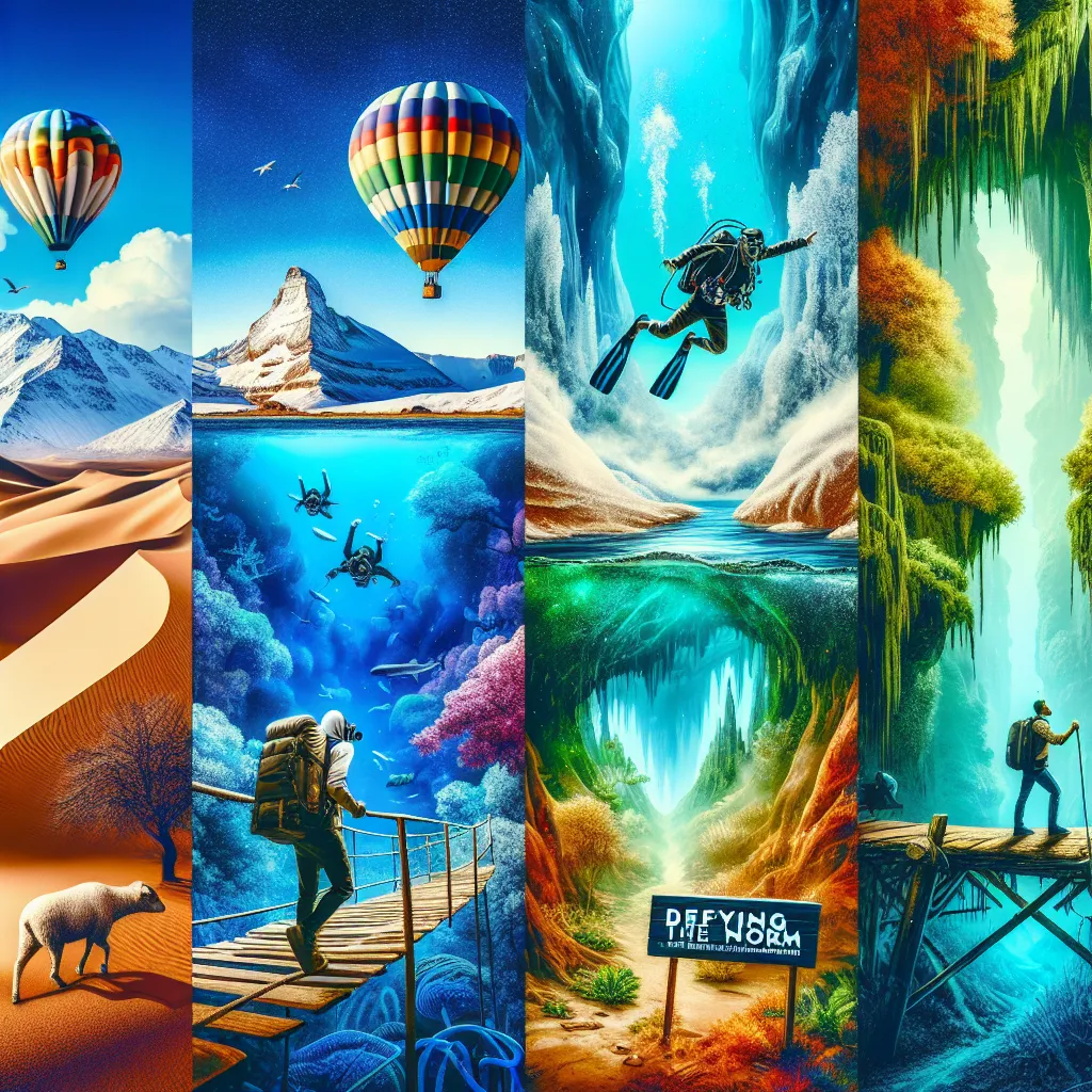 Defying the Norm: 5 Unconventional Travel Experiences for the Rambunctious Wanderer