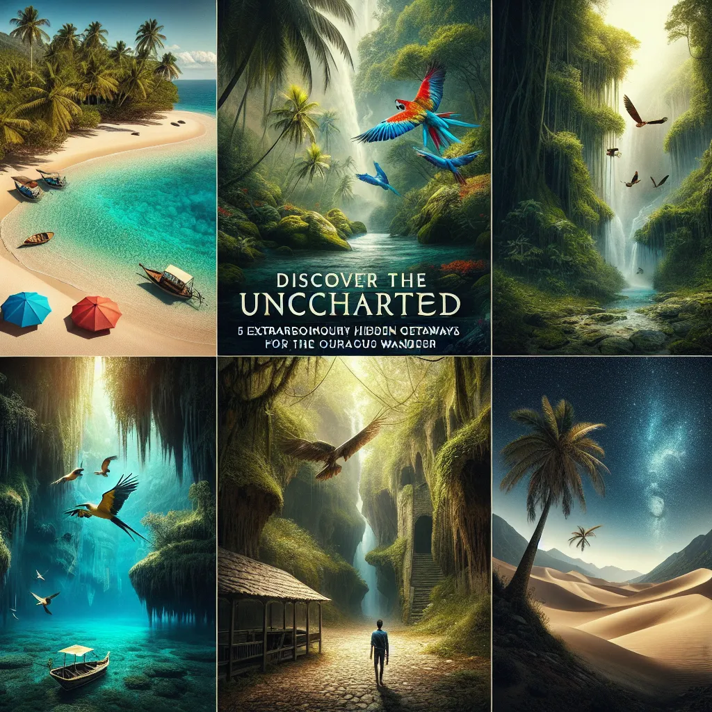 Discover the Uncharted: 5 Extraordinary Hidden Getaways for the Courageous Wanderer