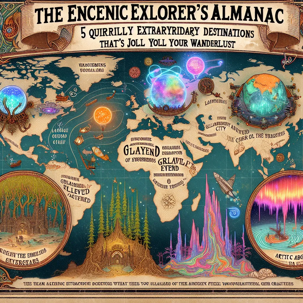 The Eccentric Explorer's Almanac: 5 Quirkily Extraordinary Destinations That'll Jolt Your Wanderlust