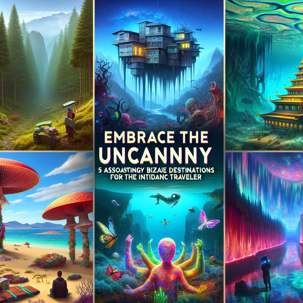 Embrace the Uncanny: 5 Astoundingly Bizarre Destinations for the Intrepid Traveler