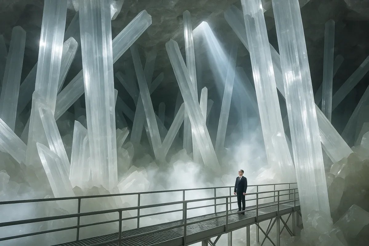 Inside Earth’s Secret Crystal Cities: How Mexico’s Giant Cave Just Rewrote Our Map Of “Weird Places”