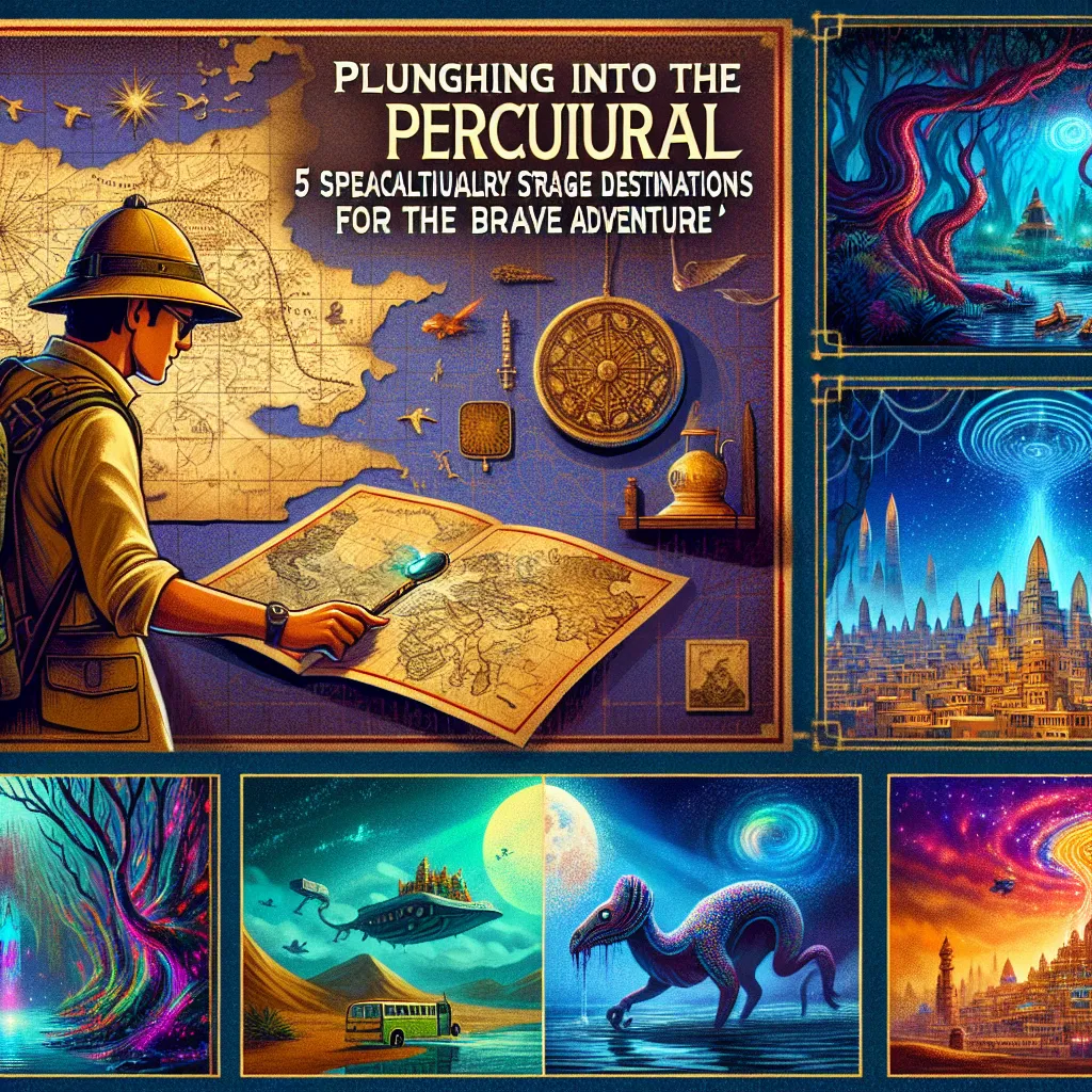 Plunging into the Peculiar: 5 Spectacularly Strange Destinations For The Brave Adventurer