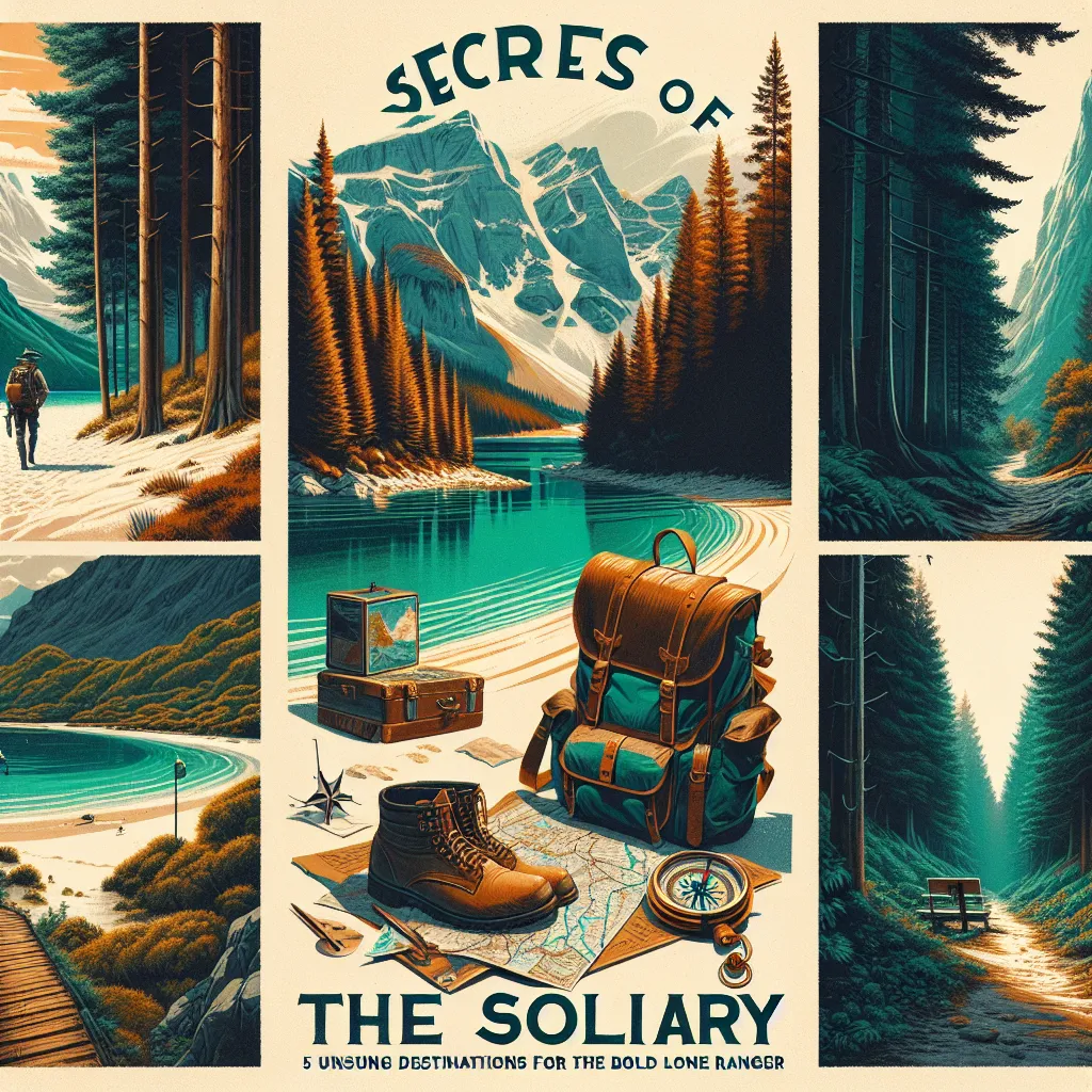 Secrets of the Solitary: 5 Unsung Destinations for the Bold Lone Ranger