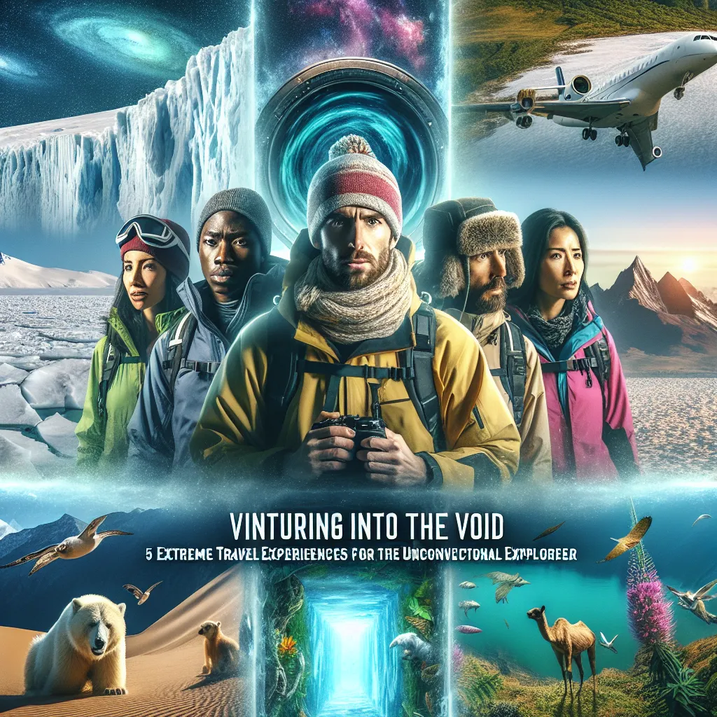 Venturing Into the Void: 5 Extreme Travel Experiences for the Unconventional Explorer