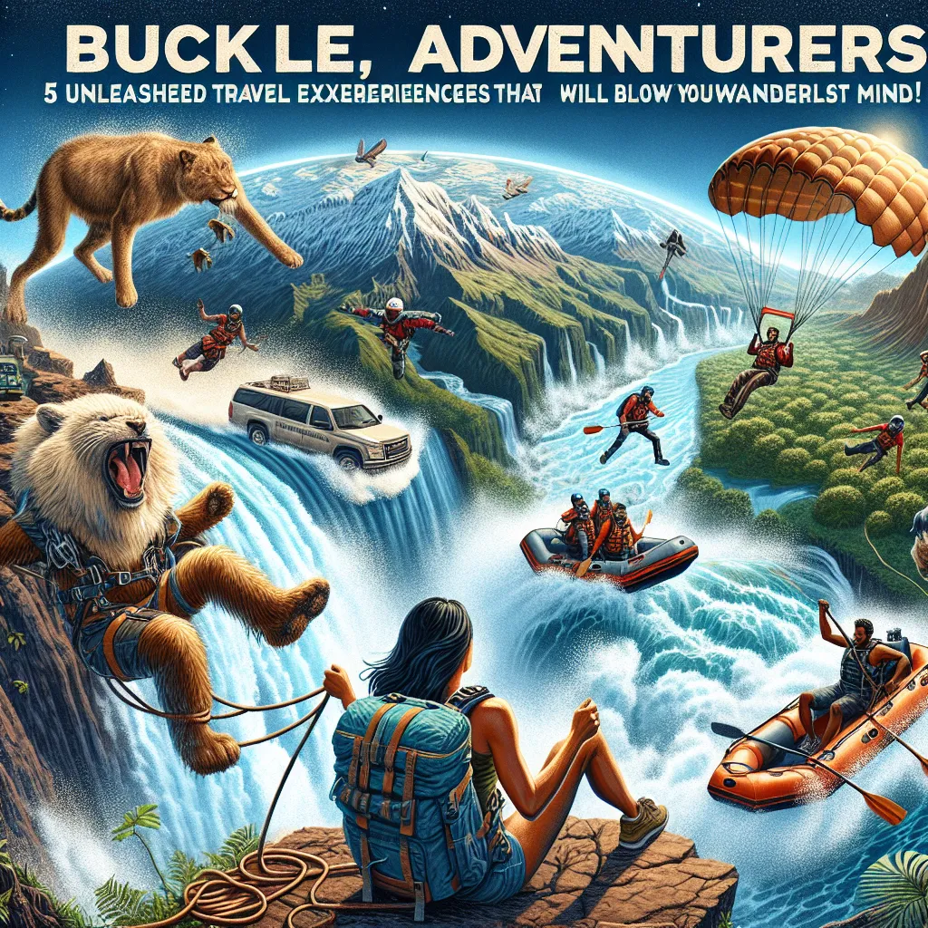 Buckle Up, Adventurers! 5 Unleashed Travel Experiences That Will Blow Your Wanderlust Mind!