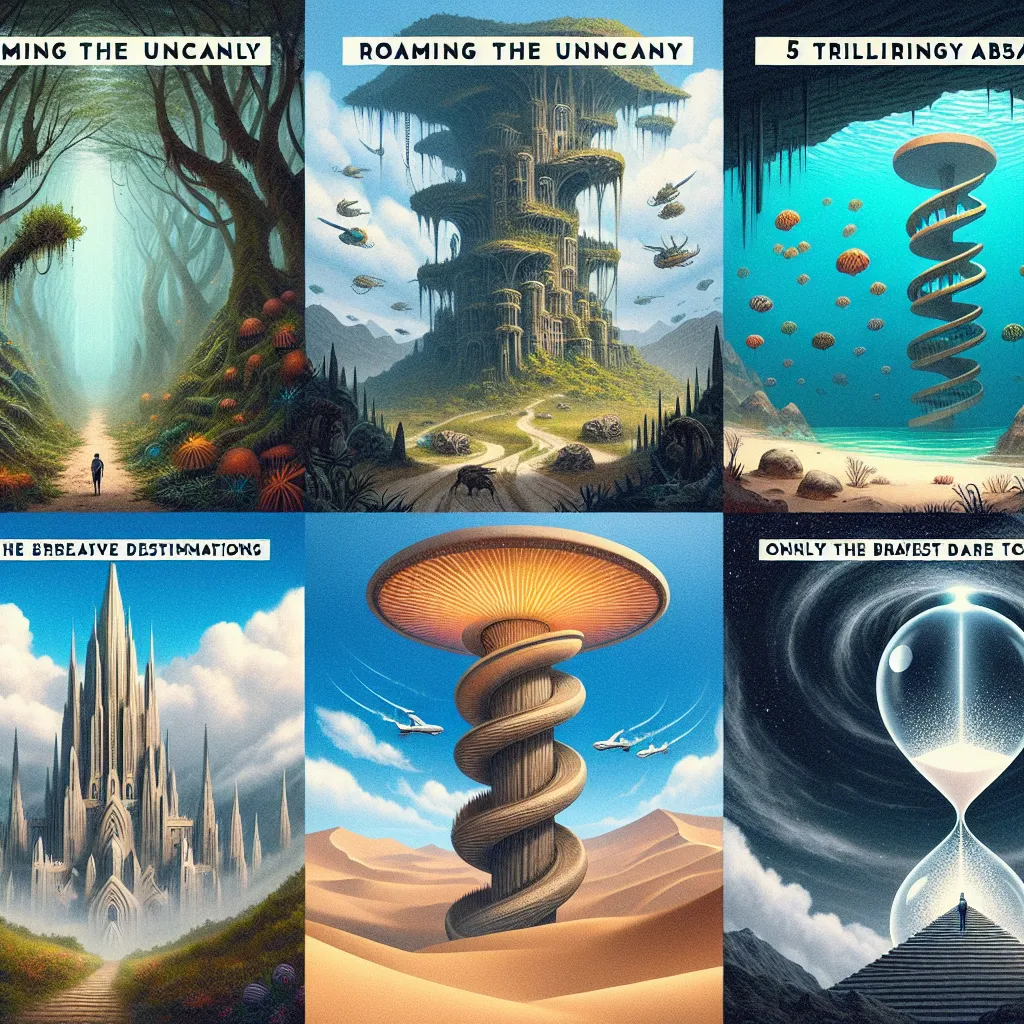 Roaming the Uncanny: 5 Thrillingly Absurd Destinations Only the Bravest Dare to Visit