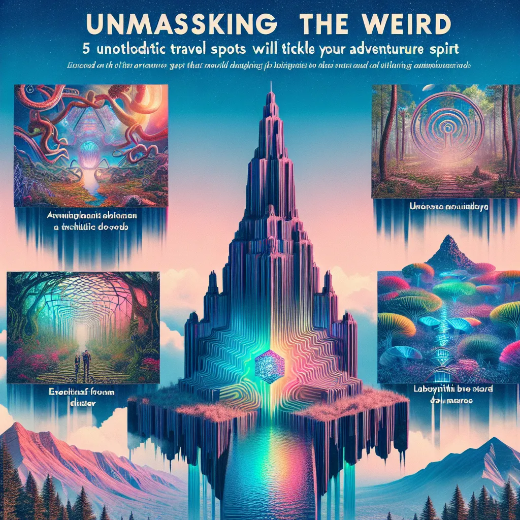 Unmasking the Weird: 5 Unorthodox Travel Spots that will Tickle Your Adventurous Spirit