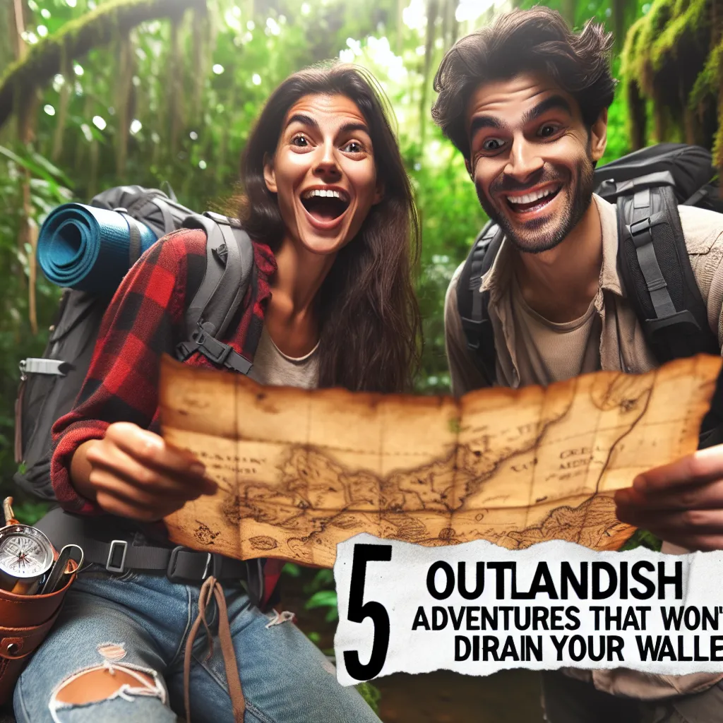 Unmasking Thrift Thrills: 5 Outlandish Adventures that Won't Drain Your Wallet