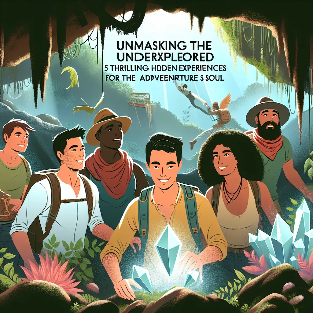 Unmasking the Underexplored: 5 Thrilling Hidden Experiences for the Adventurous Soul
