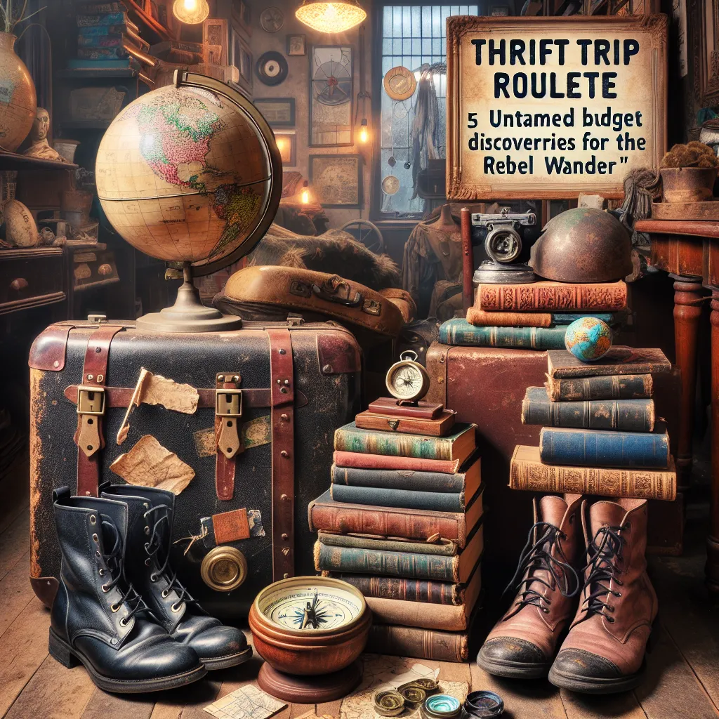 Thrift Trip Roulette: Five Untamed Budget Discoveries for the Rebel Wanderer