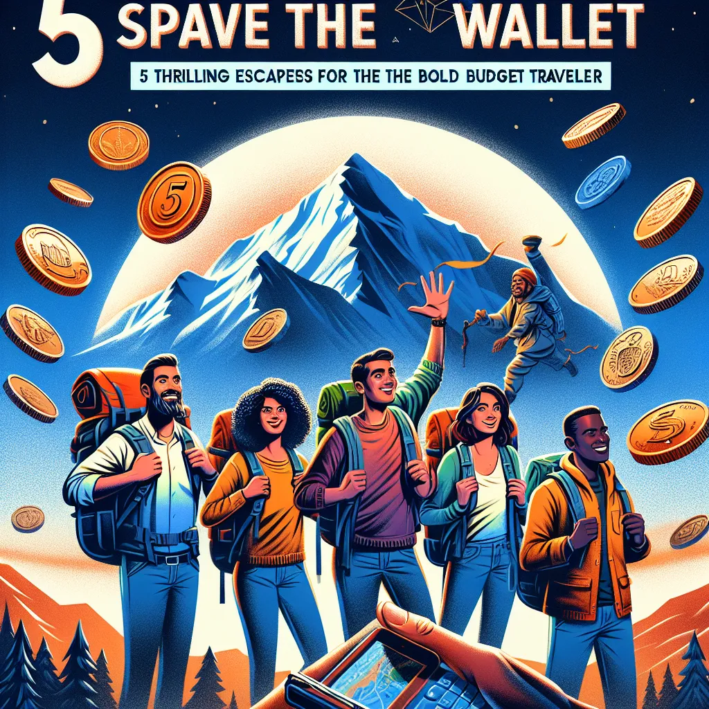 Savor the Adventure, Spare the Wallet: 5 Thrilling Escapes for the Bold Budget Traveler