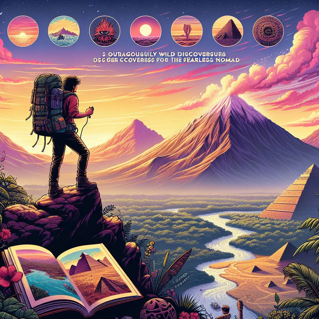 Unshackled Adventures: 5 Outrageously Wild Discoveries for the Fearless Nomad