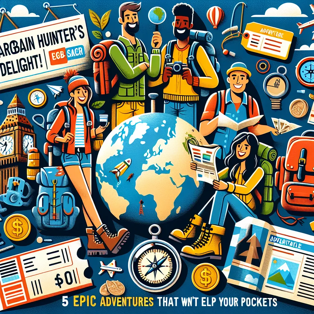 Bargain Hunter's Delight: 5 Epic Adventures That Won’t Empty Your Pockets