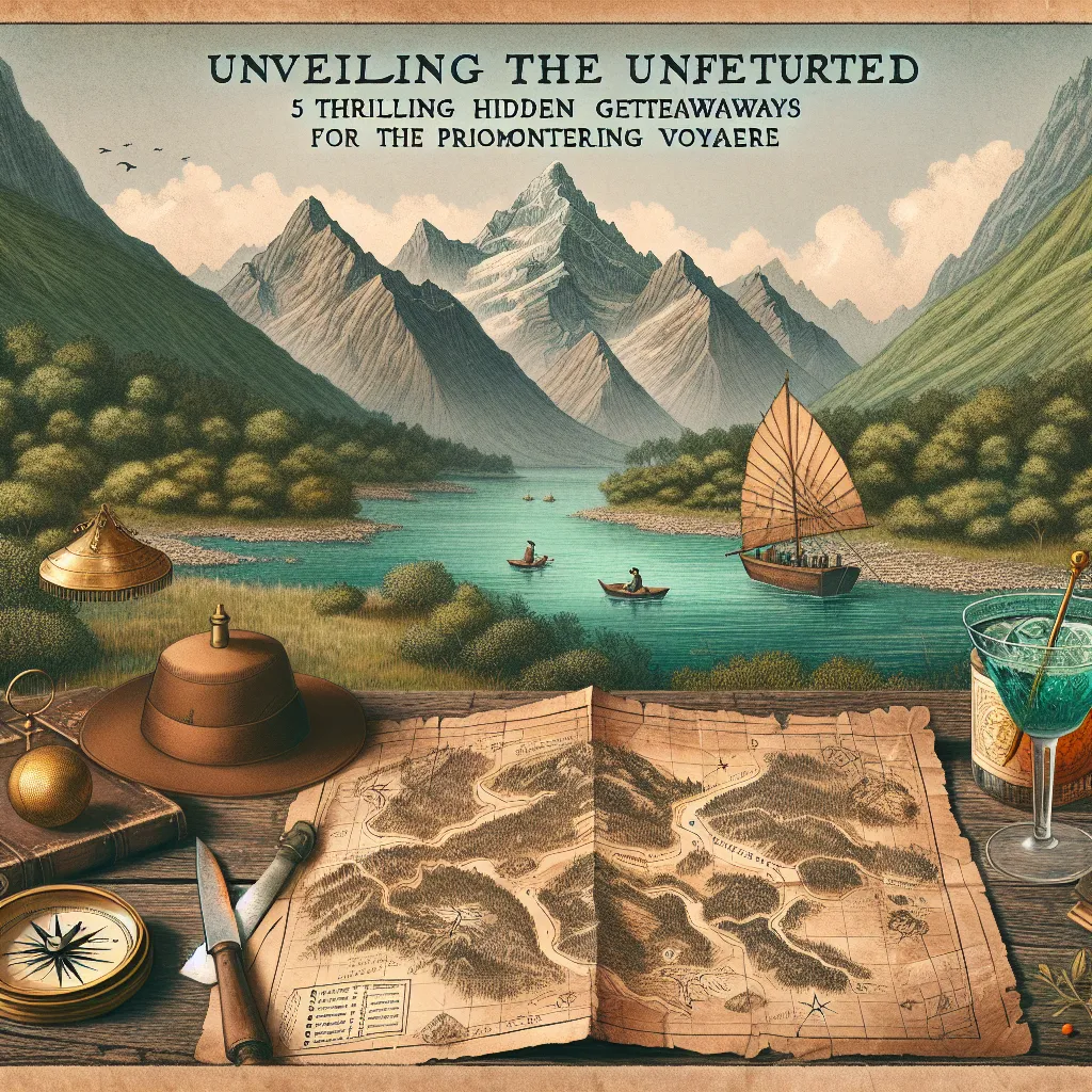 Unveiling the Unfrequented: 5 Thrilling Hidden Getaways for the Pioneering Voyager