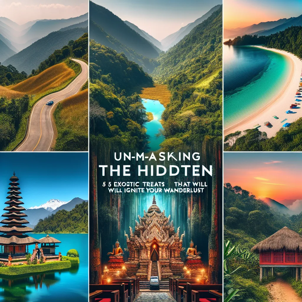 Unmasking the Hidden: 5 Exotic Retreats That Will Ignite Your Wanderlust