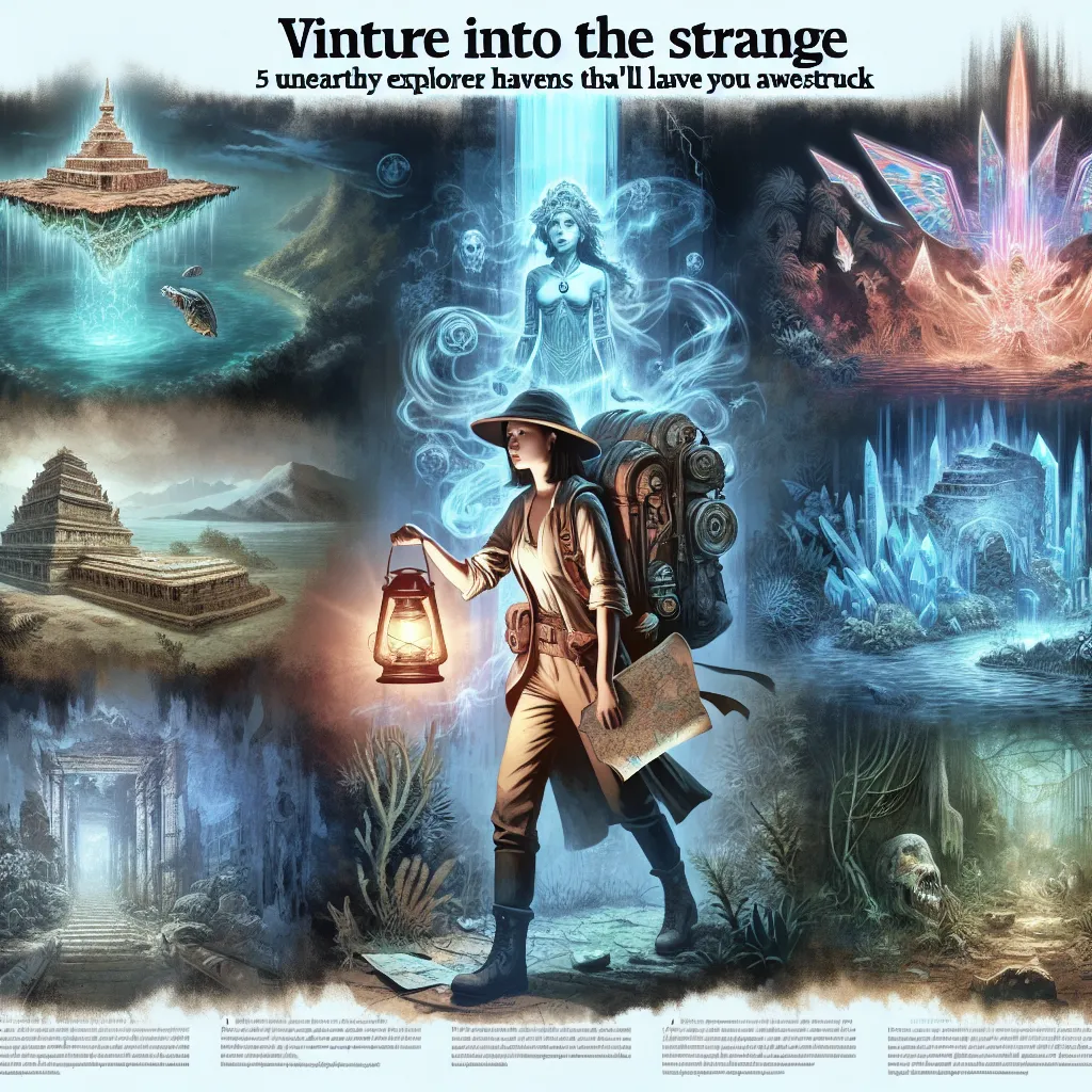 Venture into the Strange: 5 Unearthly Explorer Havens That'll Leave You Awestruck