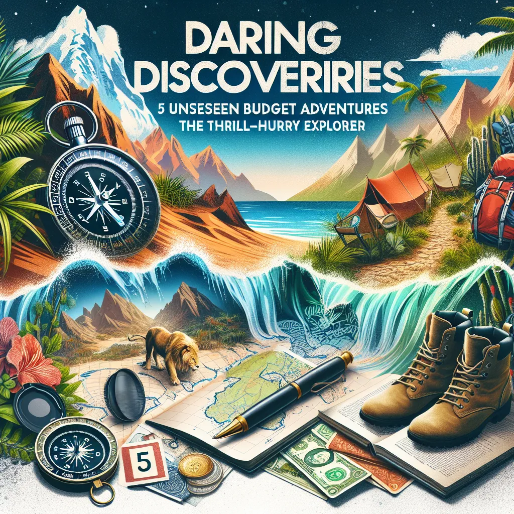 Daring Discoveries: 5 Unseen Budget Adventures for the Thrill-Hungry Explorer