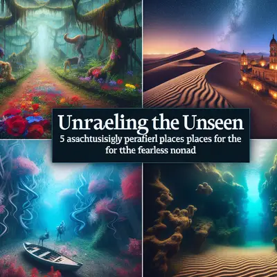 Unraveling the Unseen: 5 Astonishingly Peculiar Places for the Fearless Nomad