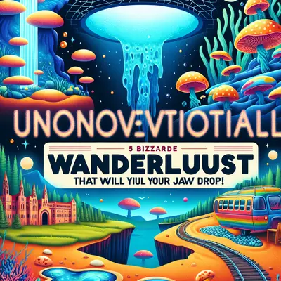 Unconventional Wanderlust: 5 Bizarre Hotspots That Will Make Your Jaw Drop!