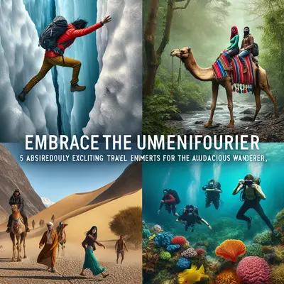 Embrace the Unfamiliar: 5 Absurdly Exciting Travel Endeavors for the Audacious Wanderer