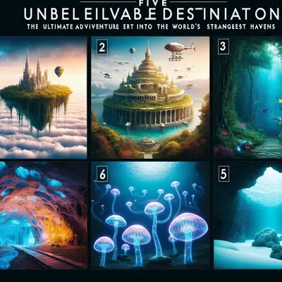 Five Unbelievable Destinations: The Ultimate Adventure into the World's Strangest Havens