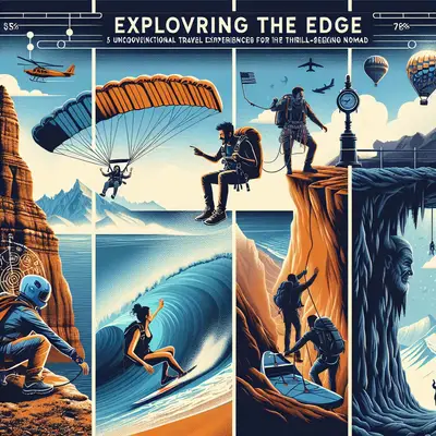 Exploring the Edge: 5 Unconventional Travel Experiences for the Thrill-Seeking Nomad