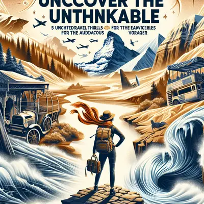 Uncover the Unthinkable: 5 Uncharted Travel Thrills for the Audacious Voyager