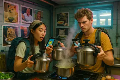 Inside the Meme Kitchen: Underground Food Cities For Travelers Who Cook Under Pressure